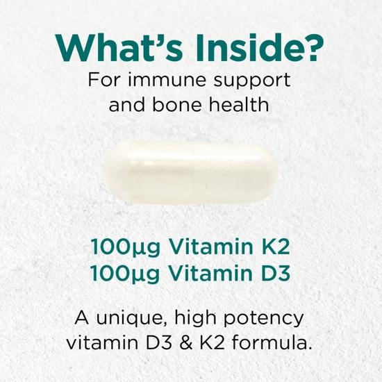 Cytoplan Vitamin K2 & Vitamin D3 Capsules 60 Capsules