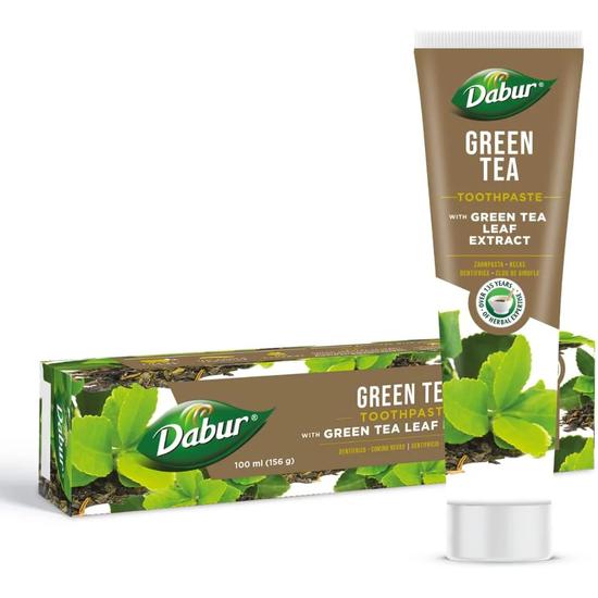 Dabur Green Tea Toothpaste With Green Tea Leaf Extract 100ml