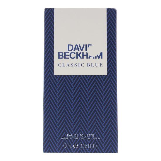 David Beckham Classic Blue Eau De Toilette 40ml