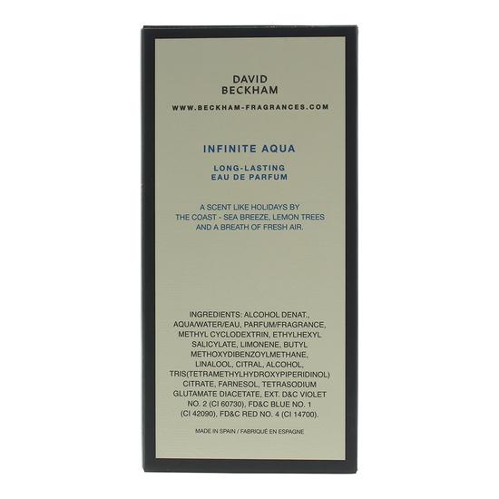 David Beckham Infinite Aqua Eau De Parfum 100ml