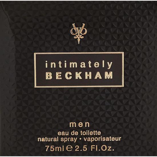 David Beckham Intimately Men Eau De Toilette 75ml