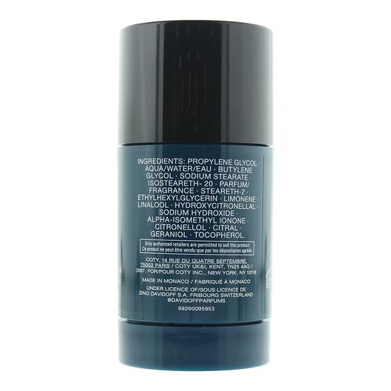 Davidoff Cool Water Alcohol Free Deodorant Stick 70g
