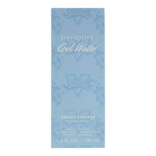 Davidoff Cool Water Street Fighter Champion Summer Edition For Her Eau De Toilette 100ml