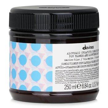 Davines Alchemic Creative Conditioner Marine Blue for Blonde & Lightened Hair