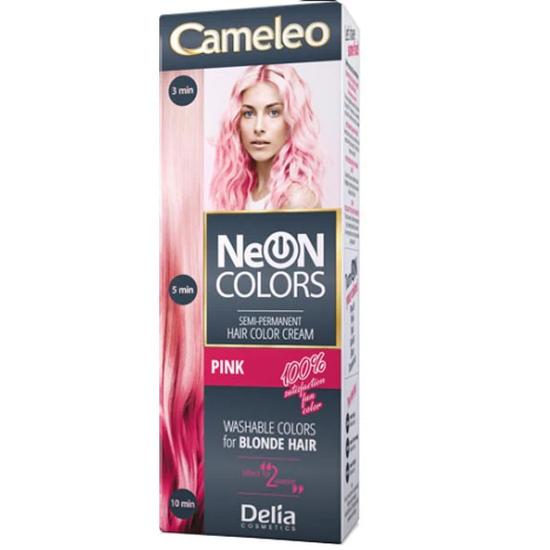 Delia Cosmetics Neon Colours Semi Permanent Hair Colour Cream 60ml / Blue