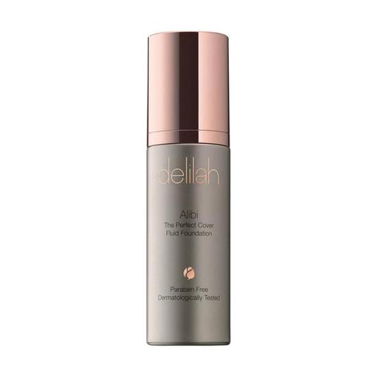 delilah Alibi Fluid Foundation Tawny