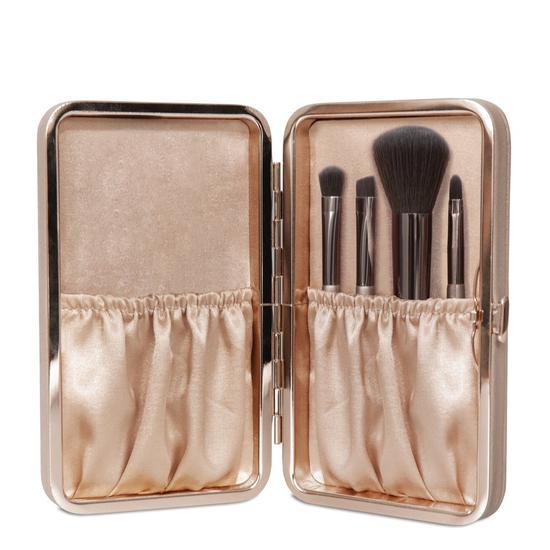 delilah Vegan Travel Brush Collection 4 Piece Mini Brush Collection