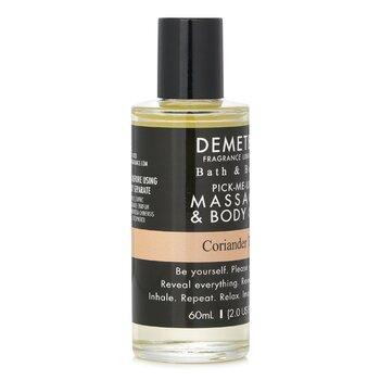 Demeter Coriander Tea Massage & Body Oil 60ml