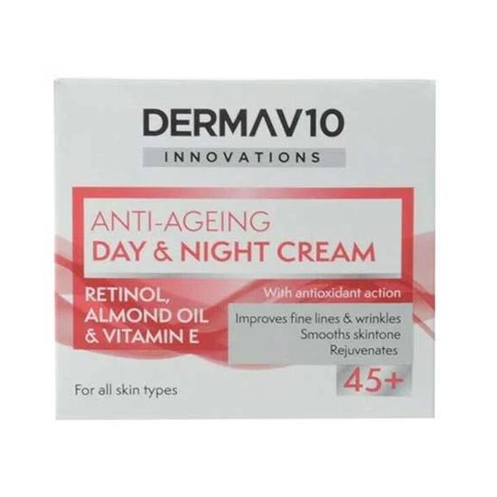Derma V10 Anti Ageing Day & Night Cream 50ml