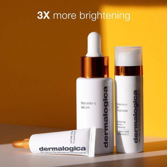 Dermalogica BioLumin-C Brightening Trio 30ml BioLumin-C Serum, 15ml BioLumin-C Gel Moisturiser & 6ml BioLumin-C Eye Serum