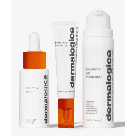 Dermalogica The Brighter Skin Set Biolumin-C Serum + Eye Serum + Gel Moisturiser
