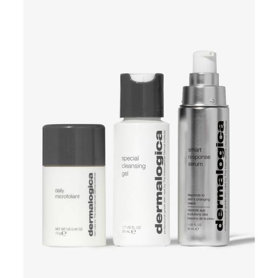 Dermalogica The Personalised Skin Care Set Smart Response Serum + Special Cleansing Gel + Daily Microfoliant