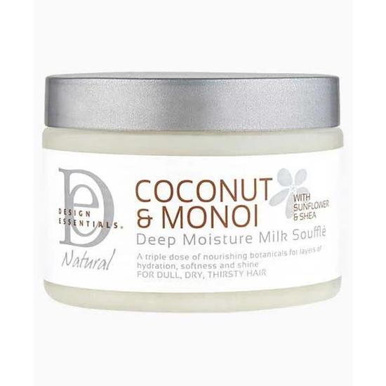 Design Essentials Natural Coconut & Monoi Deep Moisture Milk Souffle 340 g