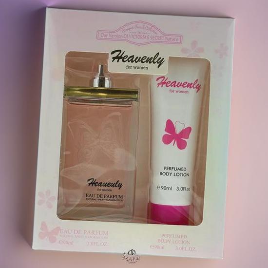 Designer French Collection Heavenly Eau De Parfum Gift Set 2 Pieces