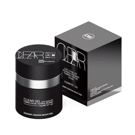 DGel Pumping Clear Gel Mid Overlay & Base 30g