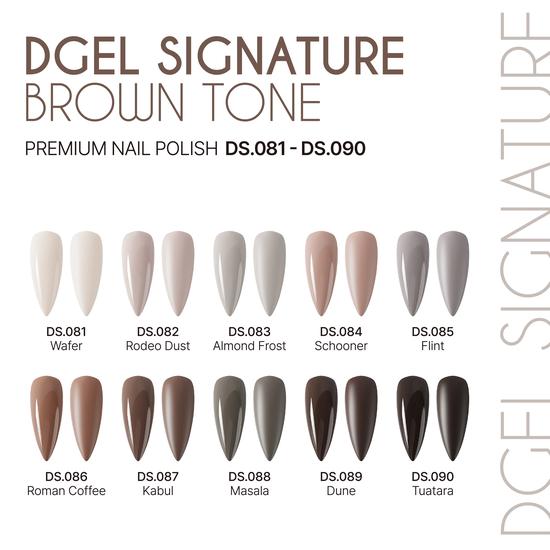 DGel Signature Colour Gel Brown Tone DS.81 Water