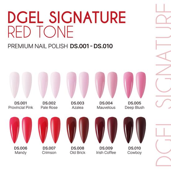 DGel Signature Colour Gel Red Tone DS.01 Provincial Pink