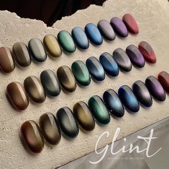 DGel Signature Glint Collection Premium Cat Eye Gel Polish DS.141 Copper Rose