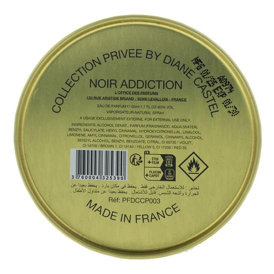 Diane Castel Collection Privee Noir Addiction Eau De Parfum 50ml