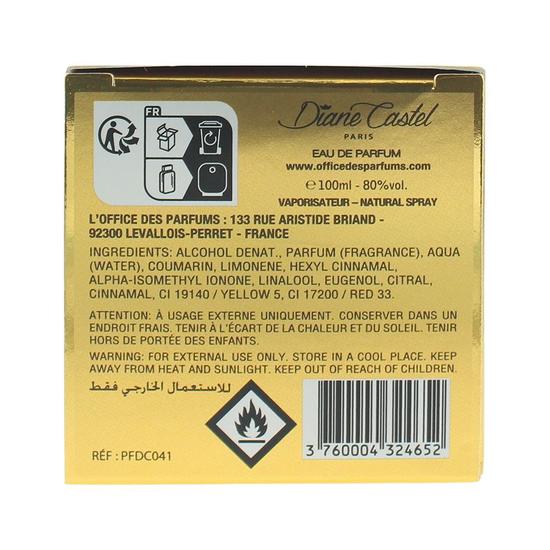 Diane Castel Gold Lion Eau De Parfum 100ml