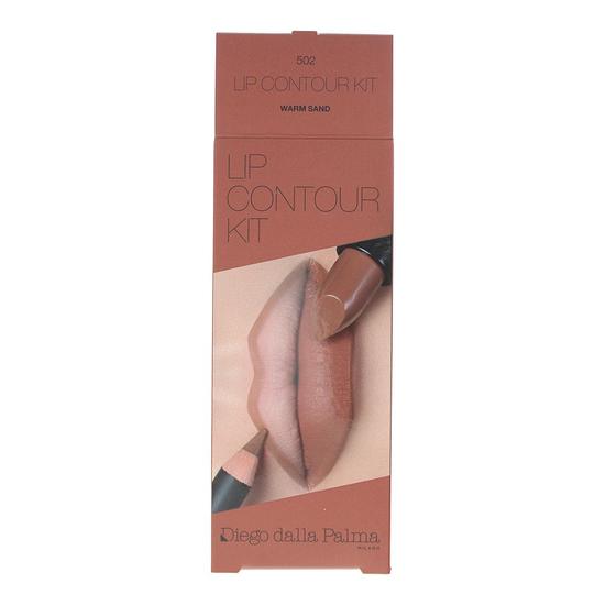 diego dalla palma Lip Contour Kit 4g Lipstick + 1.1g Lip Liner 502 Warm Sand