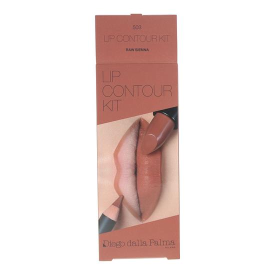 diego dalla palma Lip Contour Kit Lipstick 4g + Lip Liner 1.1g 503 Raw Sienna 4g