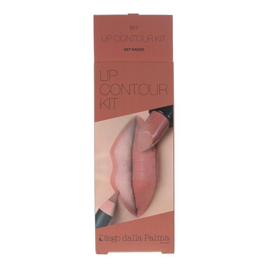 diego dalla palma Lip Contour Kit Lipstick 4g + Lip Liner 1.1g 507 Get Naked 4g