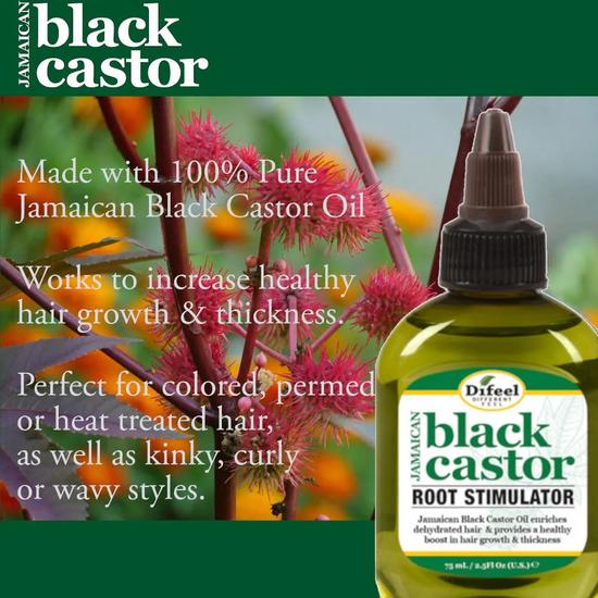Difeel 99 Percent Natural Blend Black Castor Root Stimulator 75ml