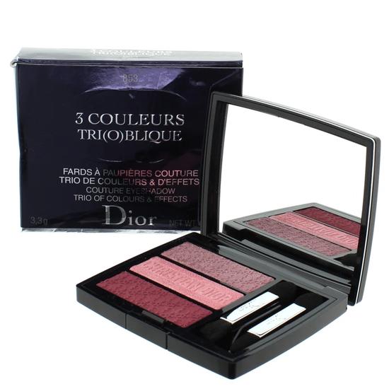 DIOR 3 Couleurs Triblique Eyeshadow Palette 853 Rosy Canvas