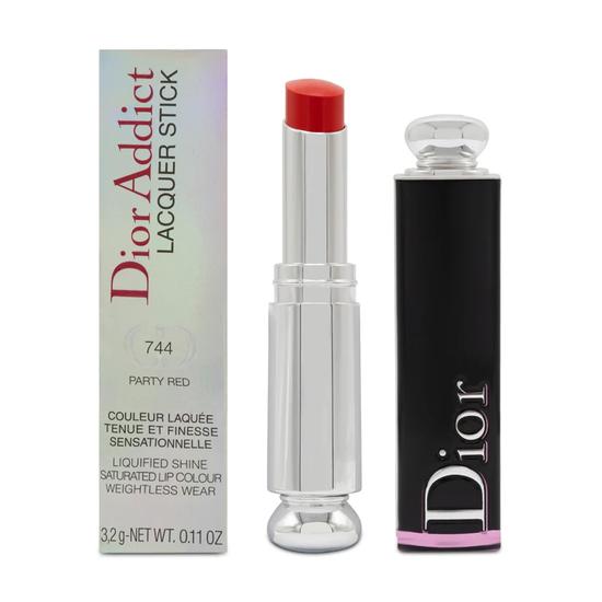 DIOR Addict Lacquer Lipstick 744 Party Red