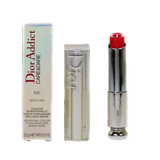DIOR Addict Red Lipstick Care & Dare 630 Gentle Red