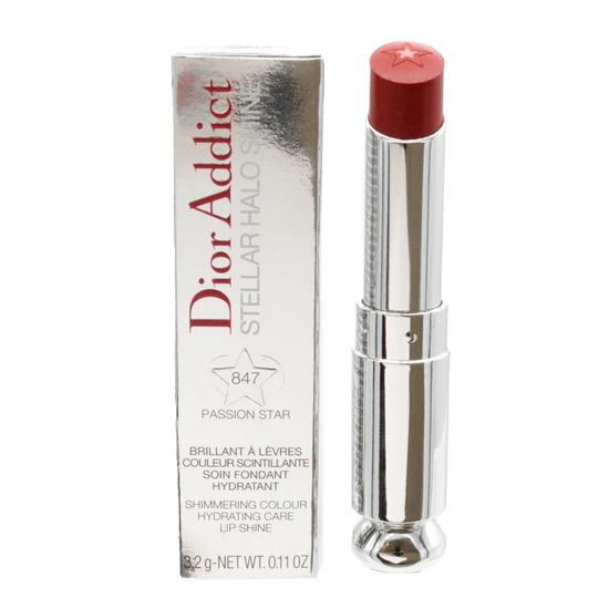 DIOR Addict Stellar Halo Shine Lipstick Shade 847 Passion Star Red