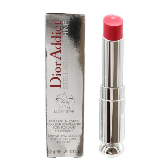 DIOR Addict Stellar Halo Shine Pink Lipstick 536 Lucky Star