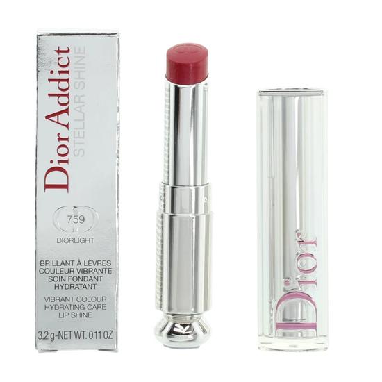 DIOR Addict Stellar Shine Pink Lipstick 759 Diorlight