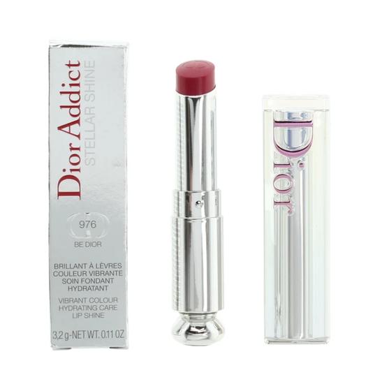 DIOR Addict Stellar Shine Pink Lipstick 976 Be Dior
