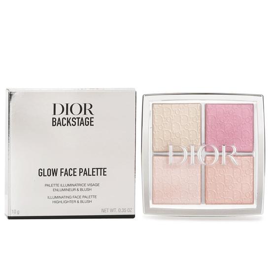 Dior Backstage Backstage Glow Face Palette Highlight & Blush 004 Rose Gold