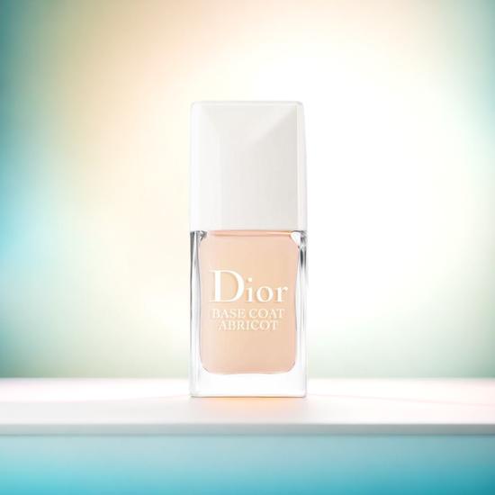 DIOR Base Coat Abricot Protective Nail Care Base Fortifying & Hardening 10ml