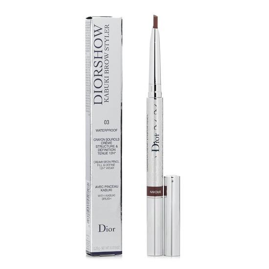 DIOR Diorshow Kabuki Brow Styler Creamy Brow Pencil Waterproof 03 Brown