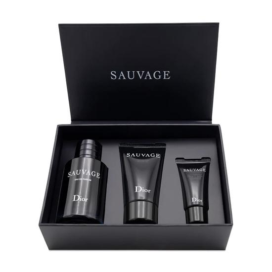 DIOR Sauvage 60ml Eau De Parfum Gift Set With 50ml Shower Gel & 20ml Moisturiser