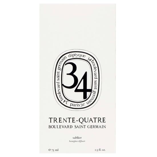 Diptyque 34 Boulevard Saint Germain Hourglass Diffuser 75ml