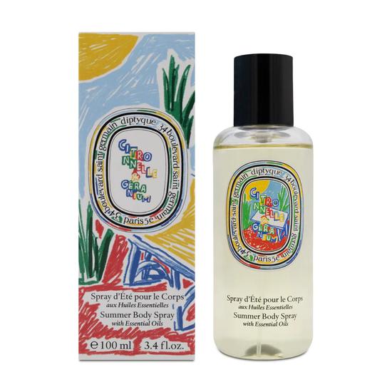 Diptyque Citronnelle & Geranium Summer Body Spray 100ml