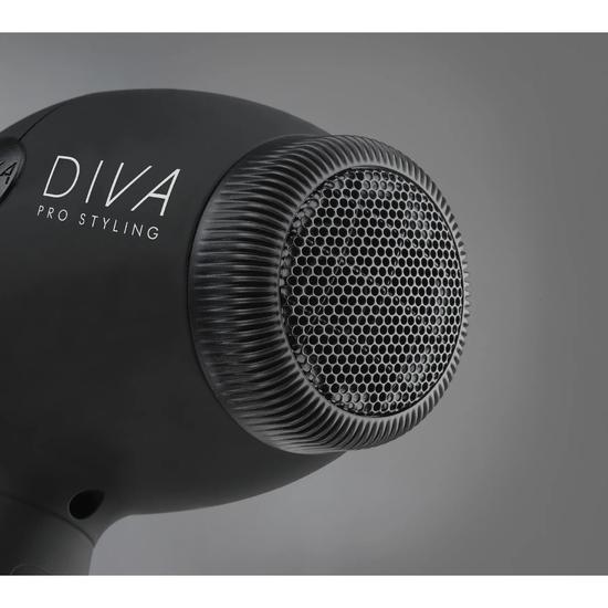 Diva Professional Styling Ultima 5000 Hot Pink Hair Dryer With Wand