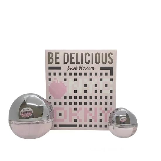 DKNY Be Delicious Fresh Blossom Women's Perfume Gift Set 30ml Eau De Parfum + 7ml Eau De Parfum