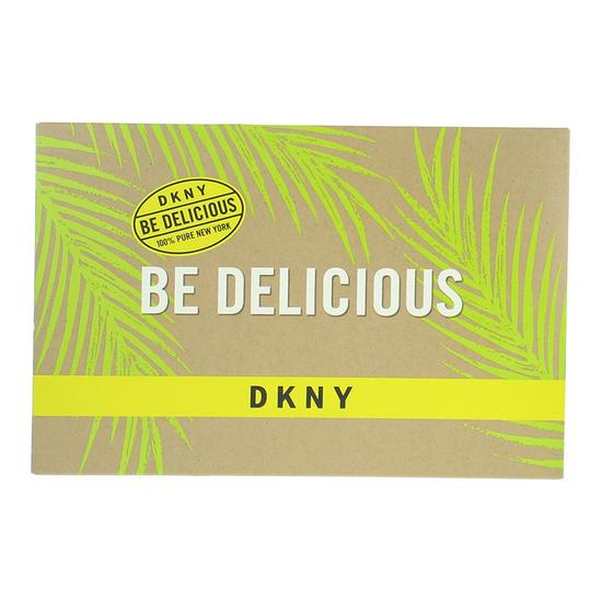 DKNY Be Delicious Gift Set Eau De Parfum + Pouch 30ml