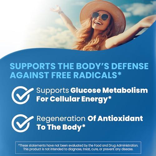 Doctor's Best Alpha-Lipoic Acid 150, Helps Support Glucose Metabolism & Regenerate Antioxidants 150mg 120 Veggie Caps