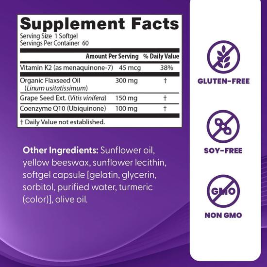 Doctor's Best Women's Heart Complex Softgels 60 Softgels