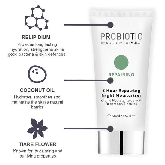 Doctors Formula Probiotics Repairing 8 Hour Repairing Night Moisturiser 50ml