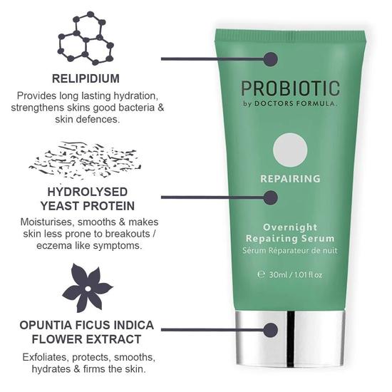 Doctors Formula Probiotics Repairing Overnight Repairing Serum 30ml