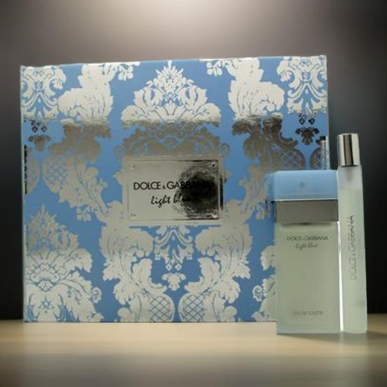 Dolce & Gabbana Light Blue Gift Set 25ml Eau De Toilette + 10ml Eau De Toilette