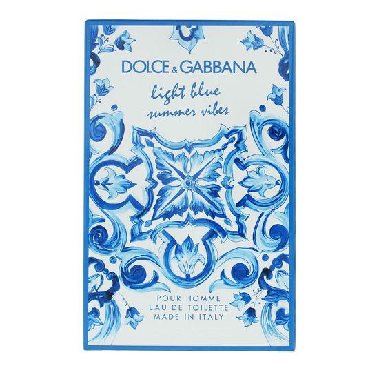 Dolce & Gabbana Light Blue Pour Homme Summer Vibes Eau De Toilette 125ml